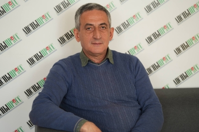 Союз журналистов Абхазии поздравил Гарри Аристава с юбилеем