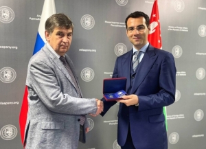 Михаил Шургалин поздравил Инала Ардзинба с 15-й годовщиной установления дипломатических отношений между РФ и  Абхазией   