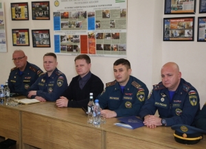 В Абхазию прибыла группа сотрудников МЧС России, состоящая из специалистов различного профиля