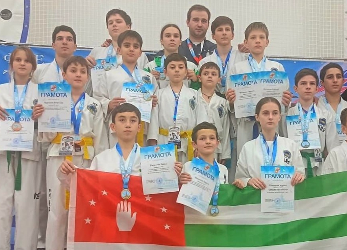 13 медалей завоевали абхазские тхэквондисты во Всероссийском турнире «Кубок Черноморского побережья Кавказа»