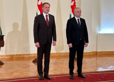 Посол России в Абхазии Вячеслав Гладков вручил верительные грамоты президенту Бадре Гунба