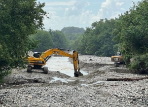 19,9 млн рублей выделено на берегоукрепительные работы на реке Дгамшь   