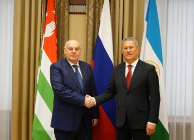 Президент Абхазии: «Башкортостан производит на меня очень приятное впечатление»