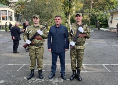 Вице-президент принял участие в торжественной церемонии принятия присяги новобранцами