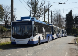 Санкт-Петербург Аҟәа ҳамҭас атроллеибусқәа анаҭеит