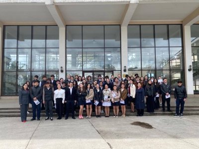 Профориентационную лингвистическую викторину провели в Абхазском государственном университете