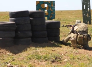На полигоне Вооруженных сил Абхазии состоялись учебно-практические стрельбы
