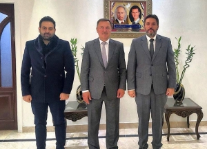 Мухаммад Али и Александр Ефимов обсудили перспективы сотрудничества посольств Абхазии и России в Сирии
