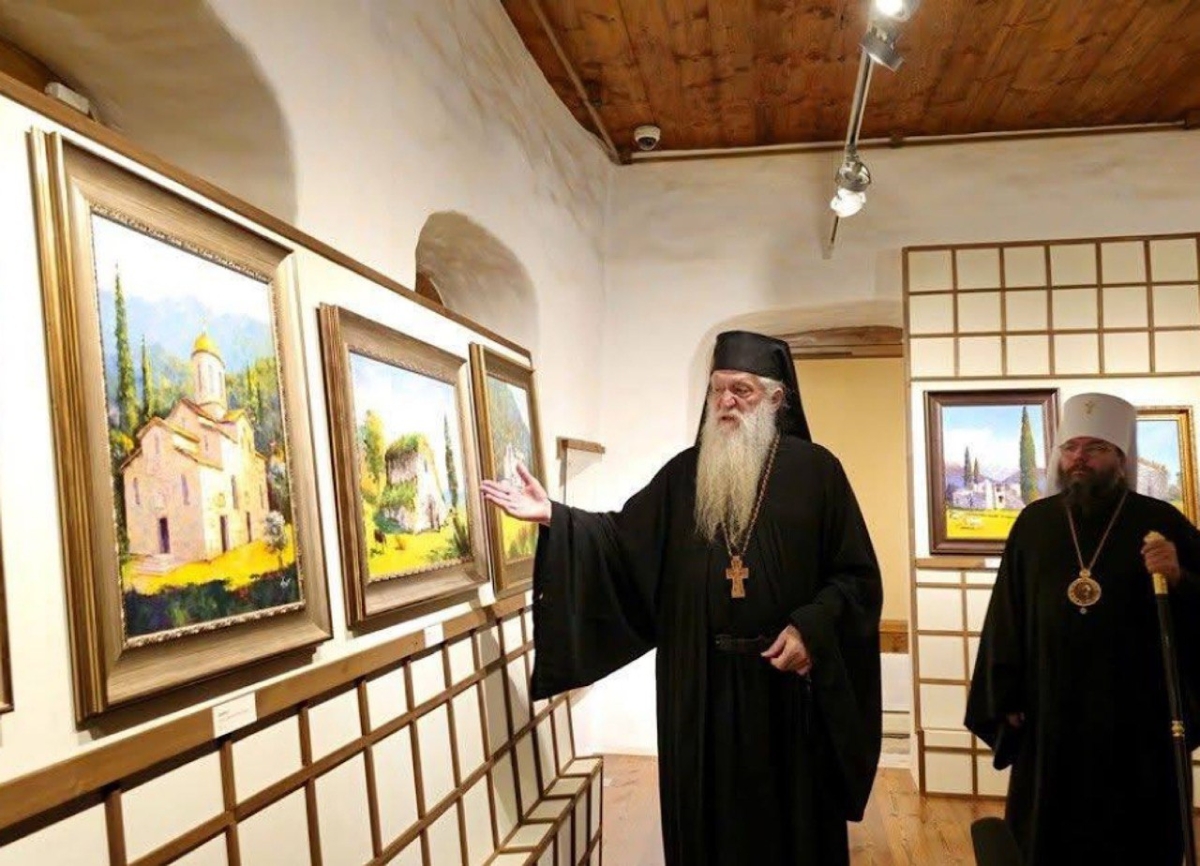 Выставка картин из коллекции Каманского монастыря открылась в Псковском музее-заповеднике