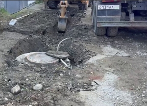 Ремонтные работы начались на улице Вайнахской в Сухуме