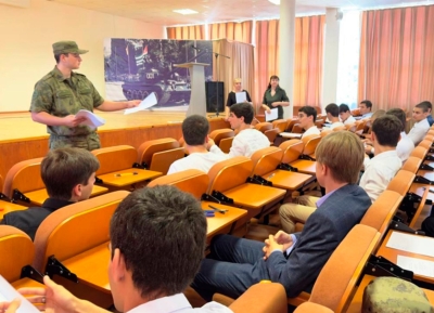 В Минобороны Абхазии проходят вступительные испытания кандидатов на поступление в военные вузы РФ