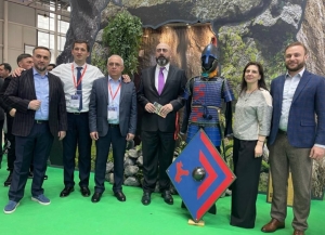 Делегация Абхазии принимает участие в ХХX Международной выставке туризма и индустрии гостеприимства