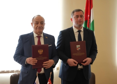 Соглашения о дружественных отношениях подписано между Ткуарчалским районом и городом Десногорском