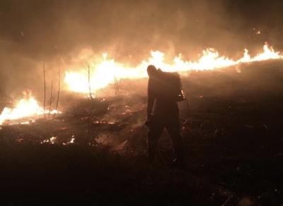 МЧС: ситуация с природными пожарами в Абхазии остается напряженной