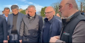 Бадра Гунба и Сергей Кириенко посетили презентацию проектов спортивно-туристического кластера &quot;Маршруты здоровья&quot; в селе Мыку