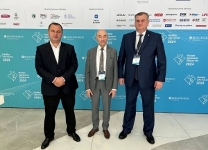 Министр здравоохранения Эдуард Бутба принимает участие в форуме «Здоровое общество» в Москве