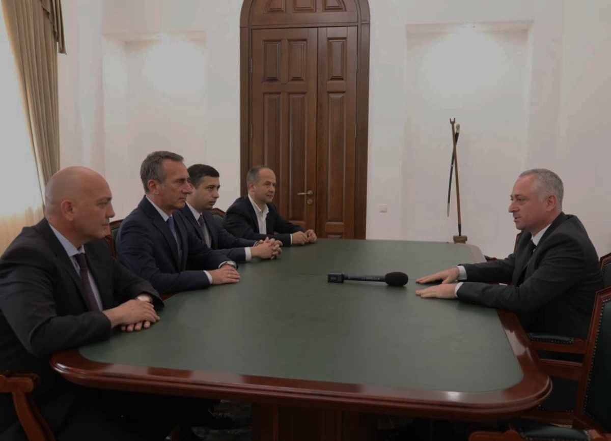 Абхазская делегация доложила президенту об участии в Дамасской ярмарке