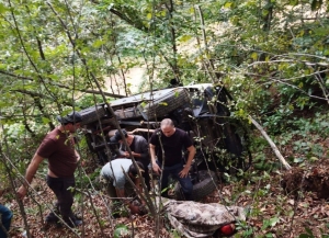 Урыстәылатәи атуристка Ҭҟәарчал араион аҿы иҟалаз амҩатә машәыртә хҭыс аҿы дҭахеит.