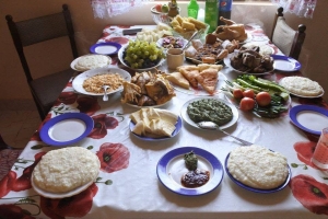 На́нҳәа: порядок совершения трапезы на Успение Богородицы