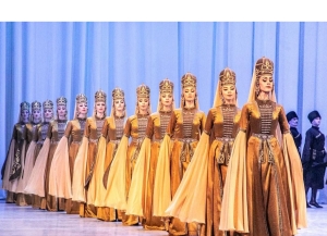 Госансамбль Абхазии дал концерт в Москве
