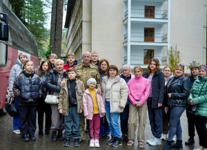 Группа детей из Курской области, находившаяся в Абхазии, отбыла на родину