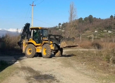 В селе Мачара завершились работы по благоустройству улицы Дальской