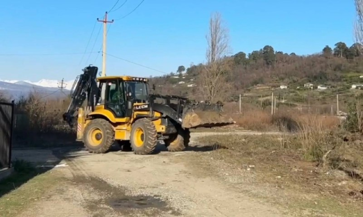 В селе Мачара завершились работы по благоустройству улицы Дальской