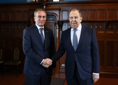 Глава МИД Абхазии Олег Барциц направил поздравление с Днем Конституции министру иностранных дел России Сергею Лаврову