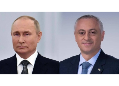 Владимир Путин Гәынба Бадра Аиааира 80 шықәса ахыҵра амш идиныҳәалеит.