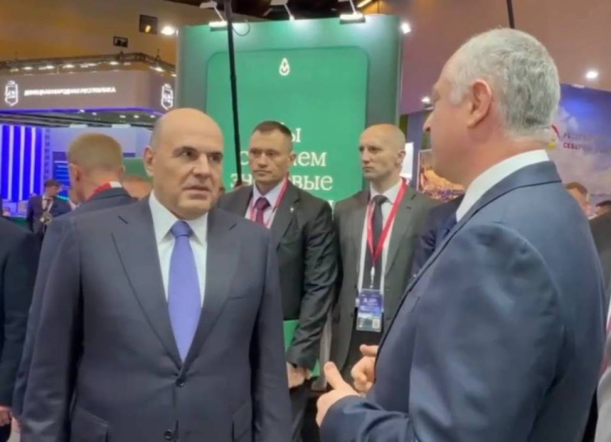 Михаил Мишустин посетил стенд Абхазии, развернутый в рамках Кавказского инвестиционного форума — 2026