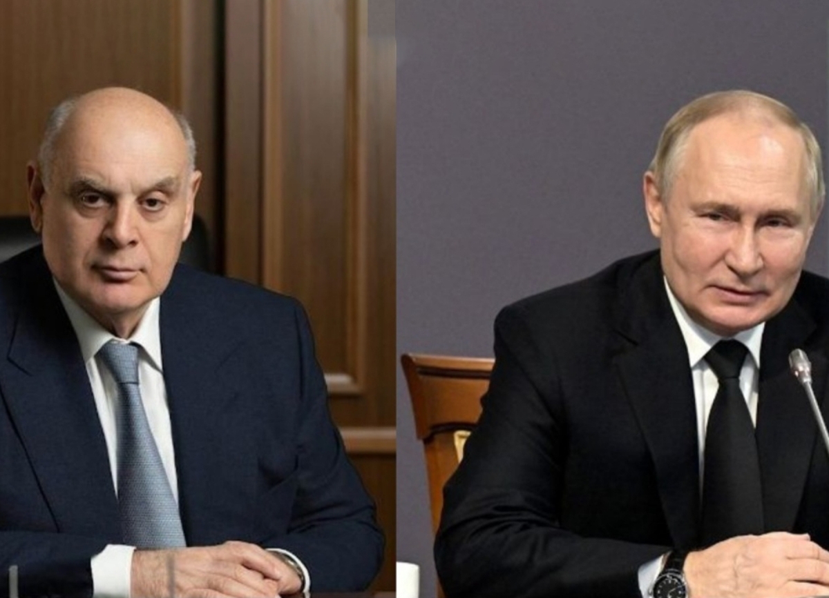 Президент Абхазии поддерживает  действия Владимира Путина по установлению законного порядка