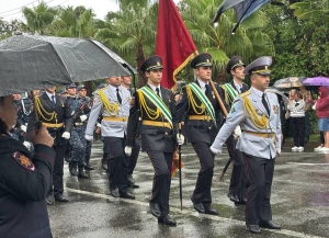 Парад в честь 32-й годовщины Дня Победы состоялся в Сухуме