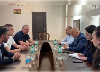 Акультура аминистр Даур Ақаҩба Нижни Новгород аделегациа идикылеит.